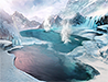 Frozen Gas Lake