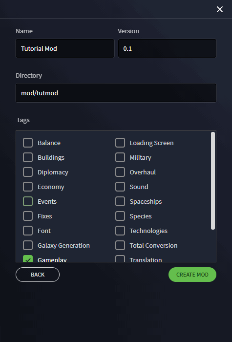 descriptor情報の入力