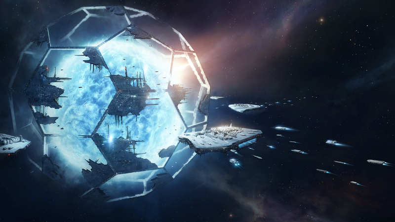 建設中のヒューマノイド型ダイソンスフィア